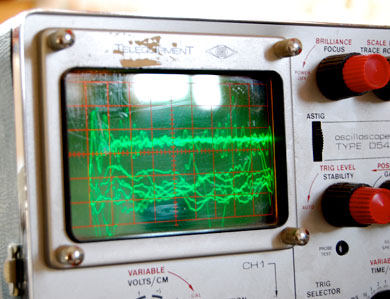 Oscilloscope 2lines